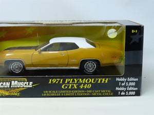 1:18 Ertl RC American Muscle Thunder #36678 Die-Cast 1971 Plymouth GTX 440