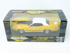 1:18 Ertl RC American Muscle Thunder #36678 Die-Cast 1971 Plymouth GTX 440