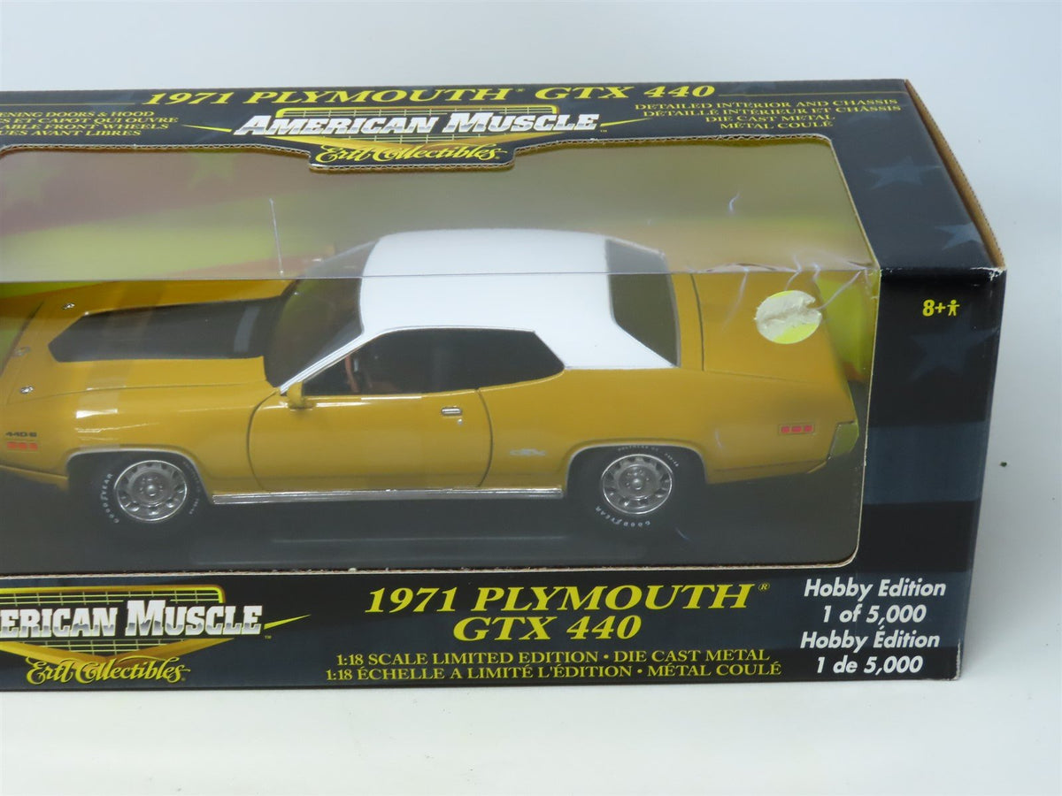 1:18 Ertl RC American Muscle Thunder #36678 Die-Cast 1971 Plymouth GTX 440