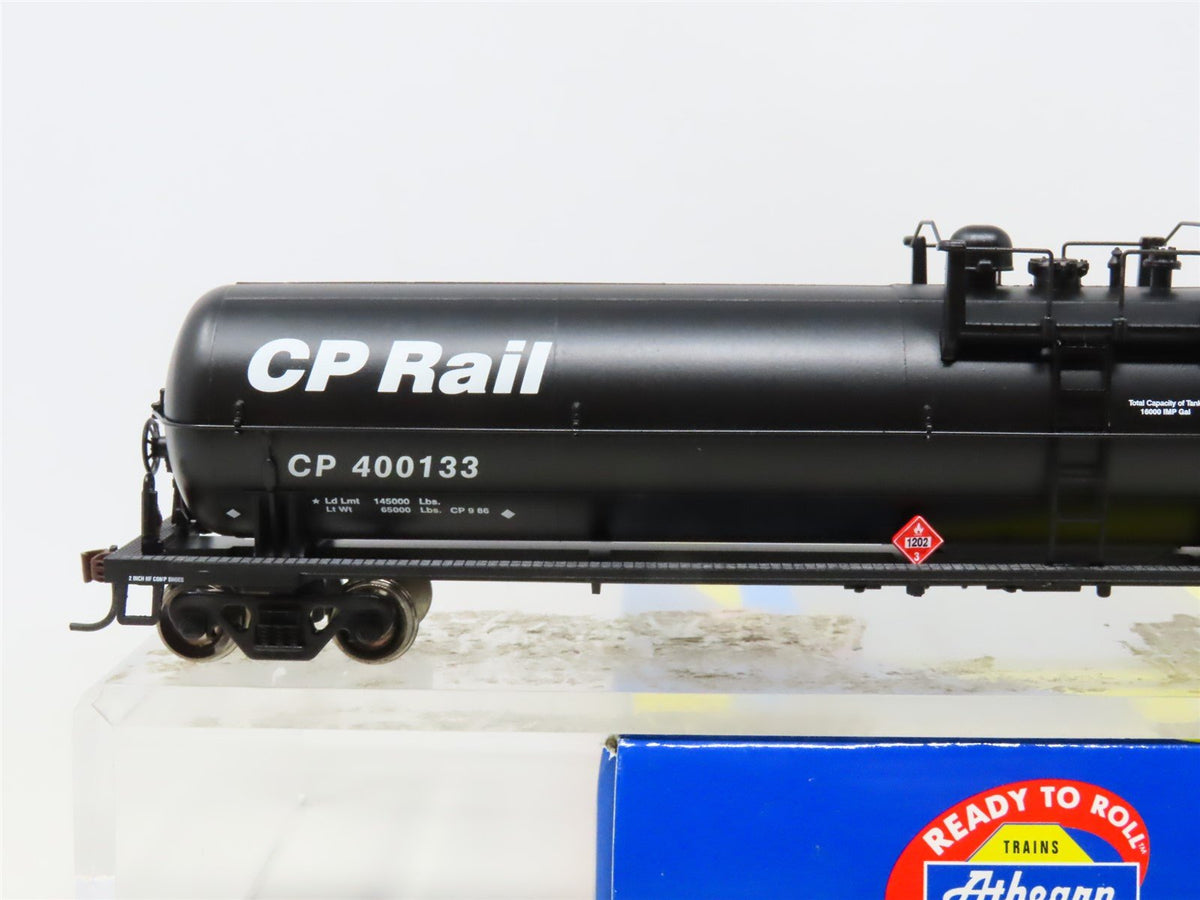 HO Scale Athearn 73786 CP Rail 62&#39; Tank Car #400133