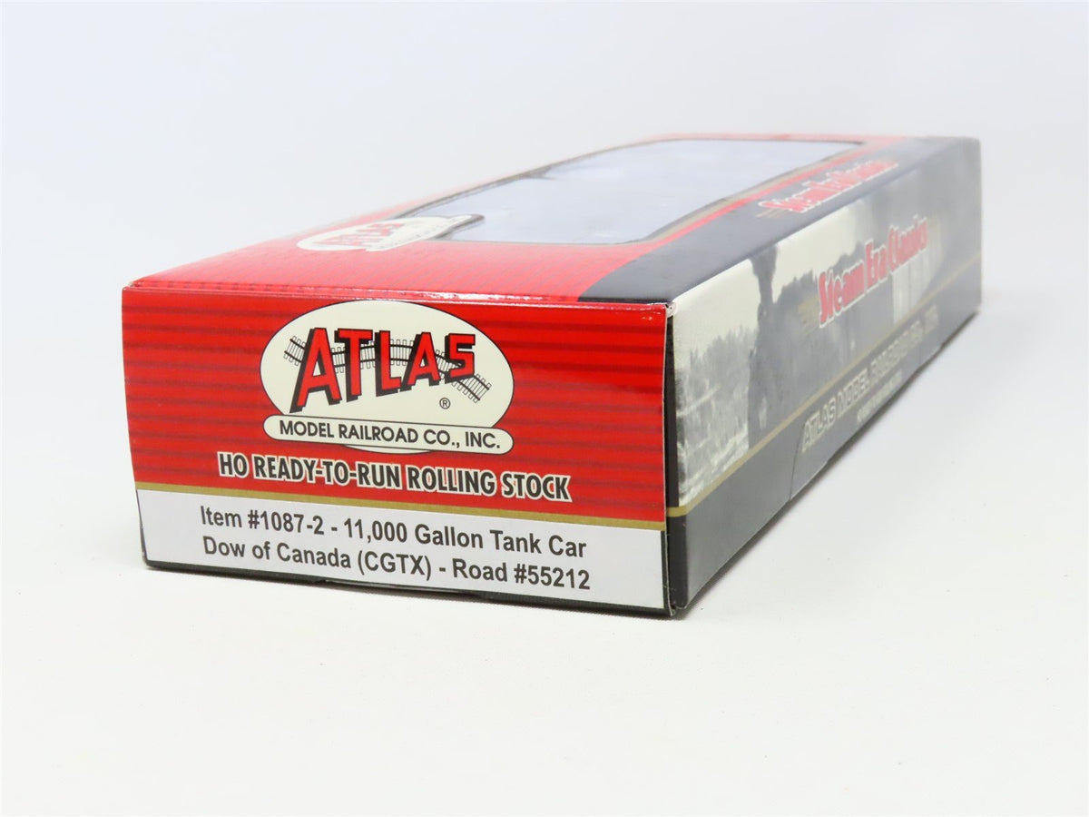 HO Scale Atlas 1087-2 CGTX Dow of Canada Single Dome Tank Car #55212 - Sealed