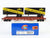 HO Scale Athearn 92381 CIL Monon 50' Flatcar #7608 w/Trailers