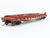 HO Scale Athearn 92381 CIL Monon 50' Flatcar #7608 w/Trailers