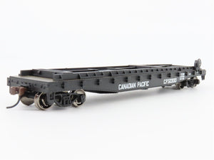 HO Scale Athearn 92386 CP Canadian Pacific 50' Flatcar #503013 w/Trailers