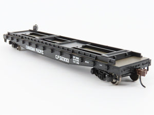 HO Scale Athearn 92386 CP Canadian Pacific 50' Flatcar #503013 w/Trailers