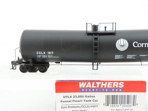 HO Scale Walthers 932-7267 CCLX Corn Products Funnel Flow Tank Car #1817