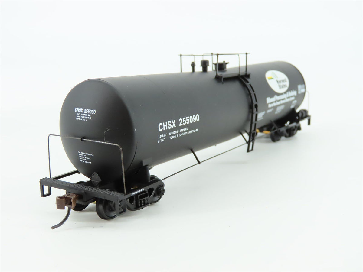 HO Scale Walthers 932-7265 CHSX Harvest States Funnel Flow Tank Car #255090