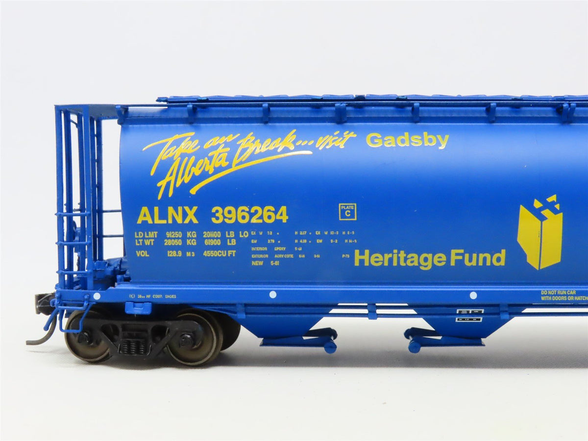 HO Scale InterMountain 45117-21 ALNX Alberta &quot;Take A Break&quot; 4-Bay Hopper #396264