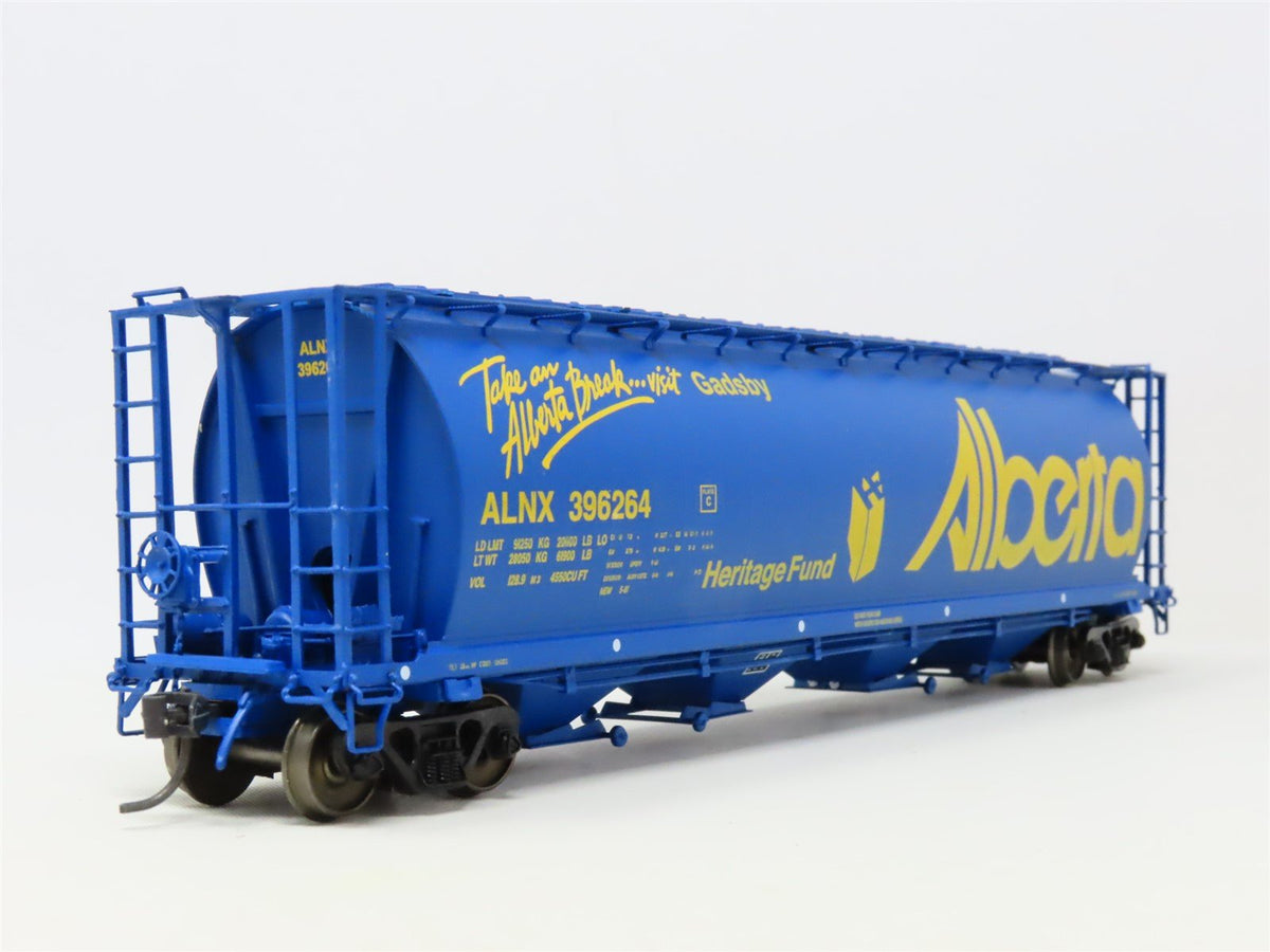 HO Scale InterMountain 45117-21 ALNX Alberta &quot;Take A Break&quot; 4-Bay Hopper #396264