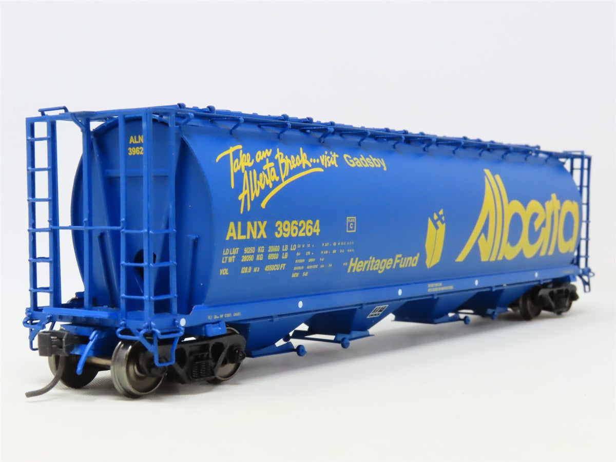 HO Scale InterMountain 45117-21 ALNX Alberta &quot;Take A Break&quot; 4-Bay Hopper #396264