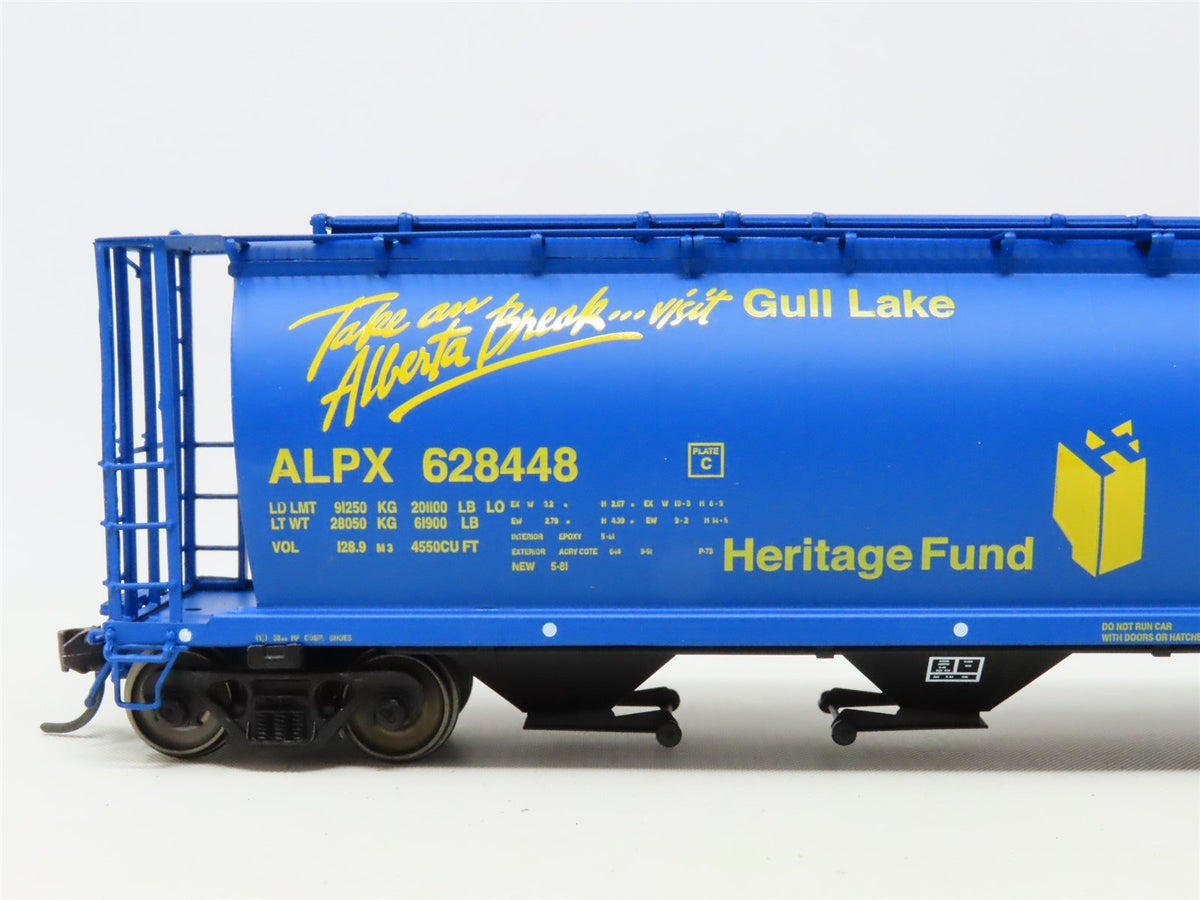 HO Scale InterMountain 45118-22 ALNX Alberta &quot;Take A Break&quot; 4-Bay Hopper #628448