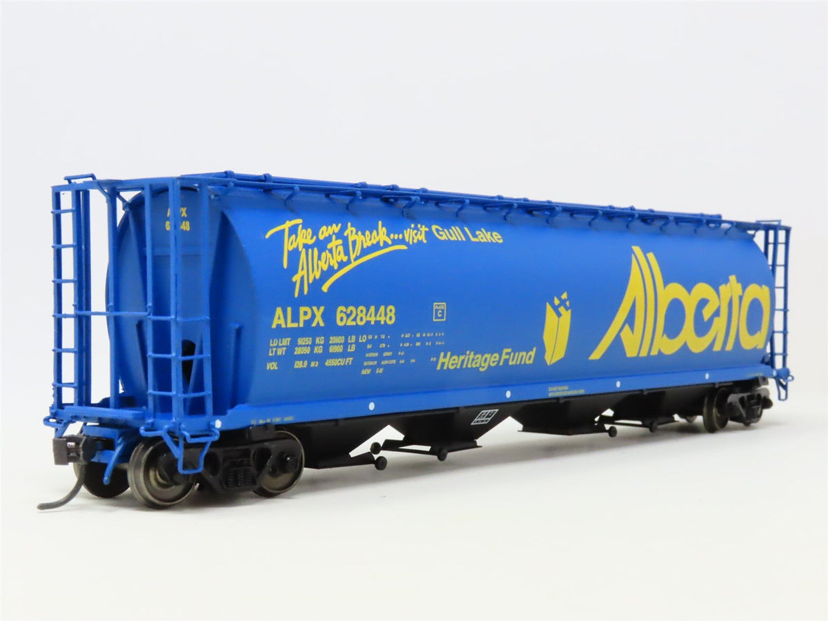 HO Scale InterMountain 45118-22 ALNX Alberta &quot;Take A Break&quot; 4-Bay Hopper #628448