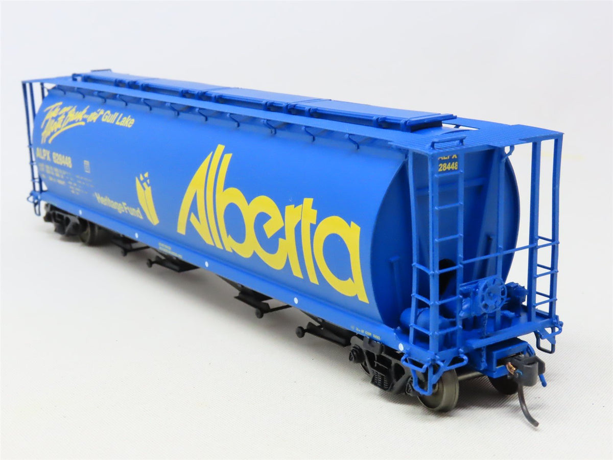 HO Scale InterMountain 45118-22 ALNX Alberta &quot;Take A Break&quot; 4-Bay Hopper #628448