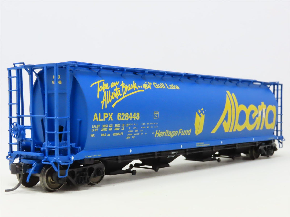 HO Scale InterMountain 45118-22 ALNX Alberta &quot;Take A Break&quot; 4-Bay Hopper #628448