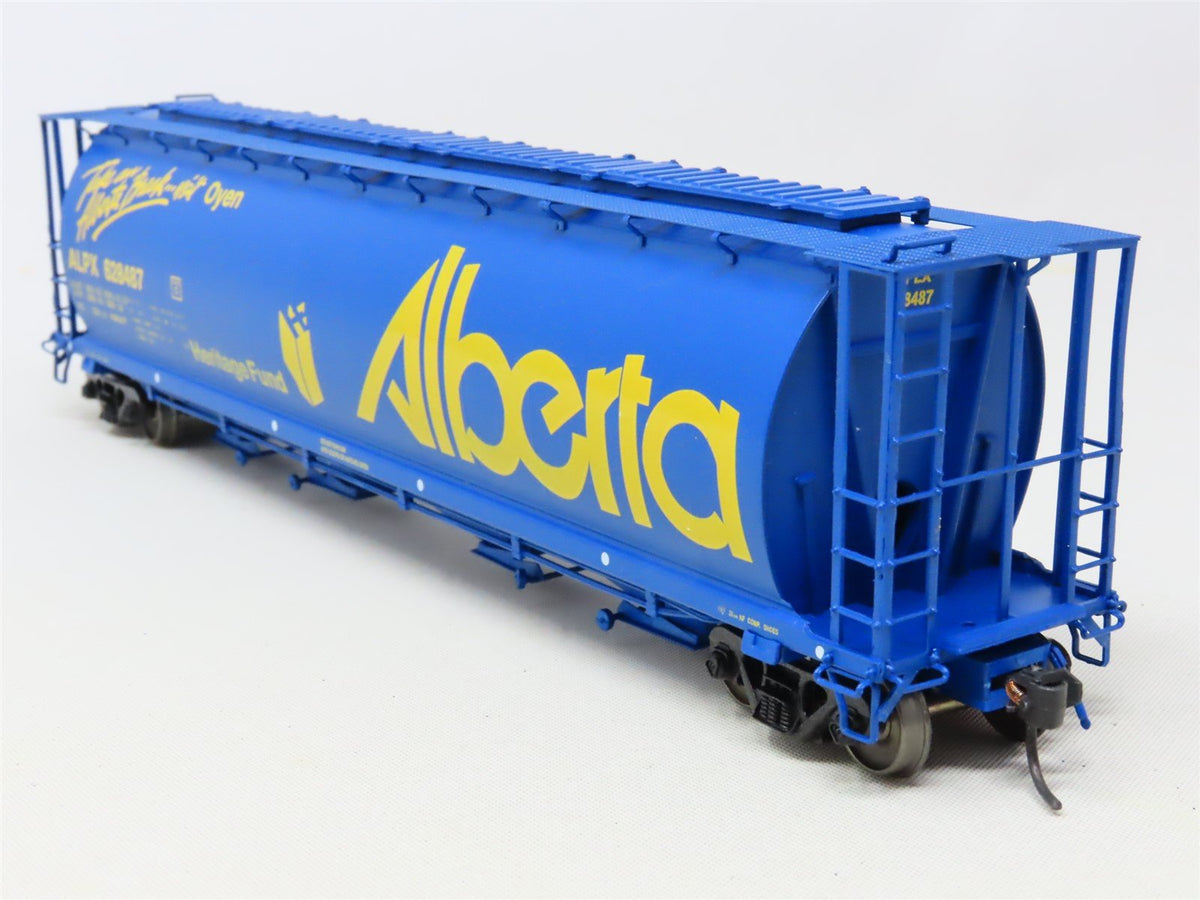 HO Scale InterMountain 45118-23 ALNX Alberta &quot;Take A Break&quot; 4-Bay Hopper #628487