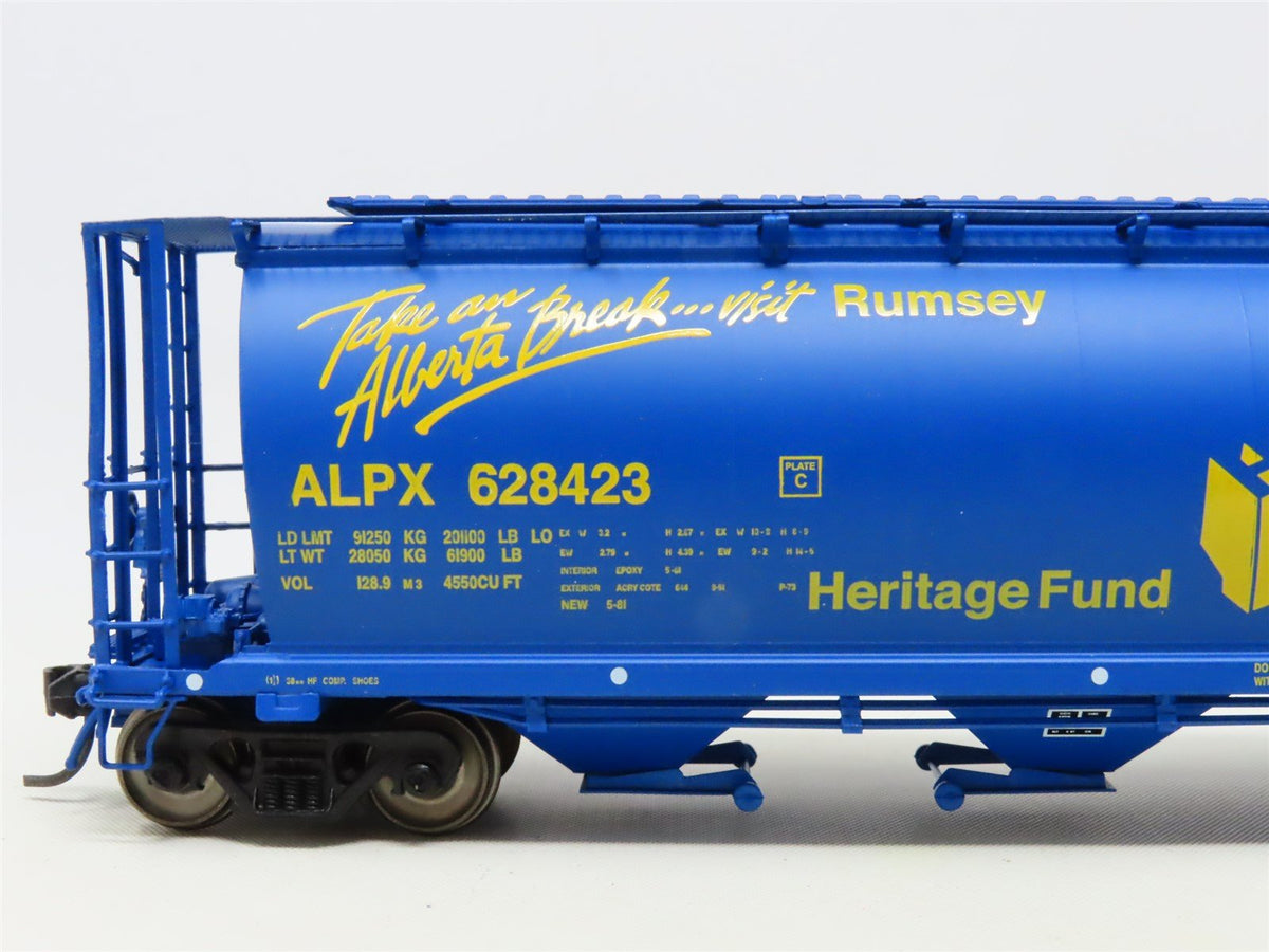 HO Scale InterMountain 45118-21 ALNX Alberta &quot;Take A Break&quot; 4-Bay Hopper #628423