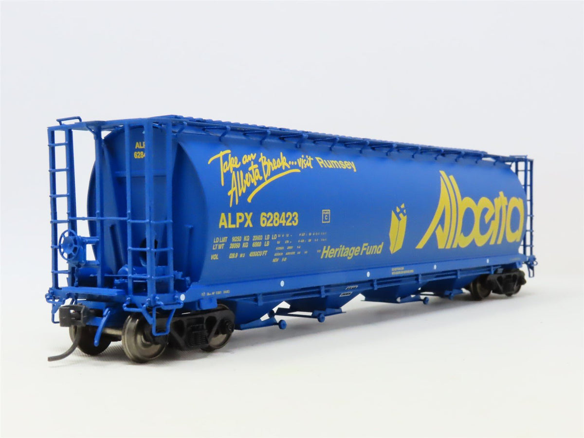 HO Scale InterMountain 45118-21 ALNX Alberta &quot;Take A Break&quot; 4-Bay Hopper #628423