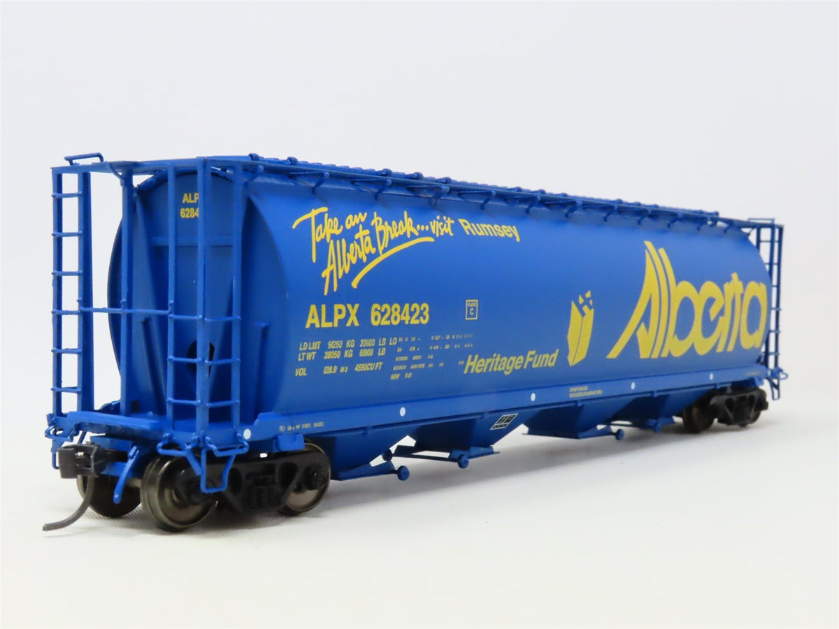 HO Scale InterMountain 45118-21 ALNX Alberta &quot;Take A Break&quot; 4-Bay Hopper #628423