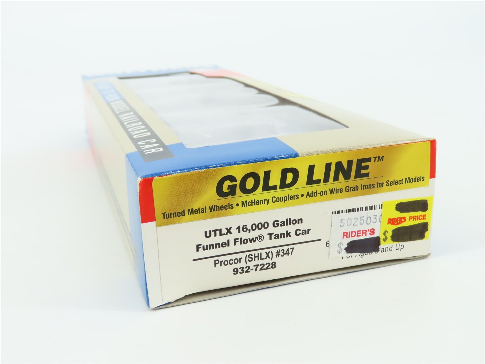 HO Scale Walthers Gold Line 932-7228 SHLX Procor Molten Sulfur 