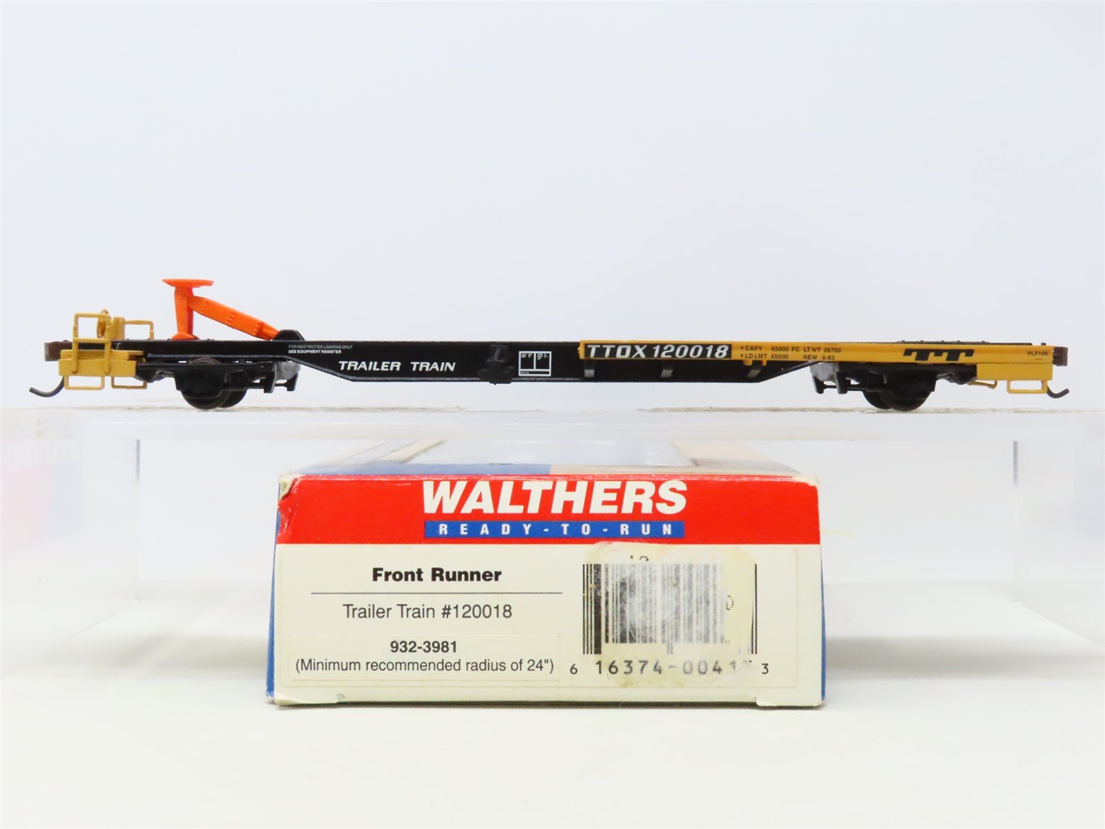 HO Scale Walthers 932-3981 TTOX Trailer Train Front Runner #120018