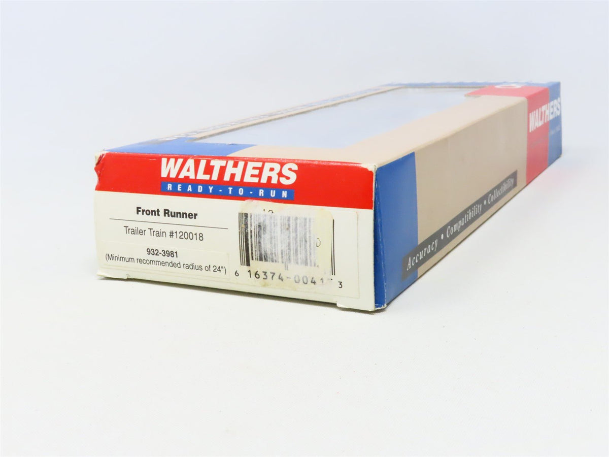 HO Scale Walthers 932-3981 TTOX Trailer Train Front Runner #120018