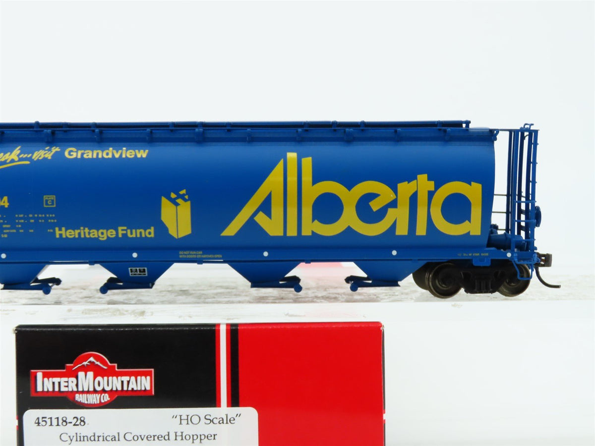 HO Scale InterMountain 45118-28 ALNX Alberta &quot;Take A Break&quot; 4-Bay Hopper #628294