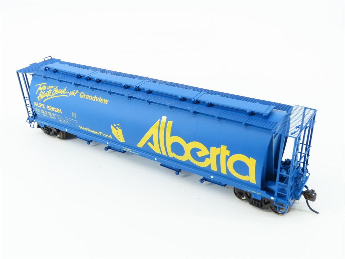 HO Scale InterMountain 45118-28 ALNX Alberta &quot;Take A Break&quot; 4-Bay Hopper #628294