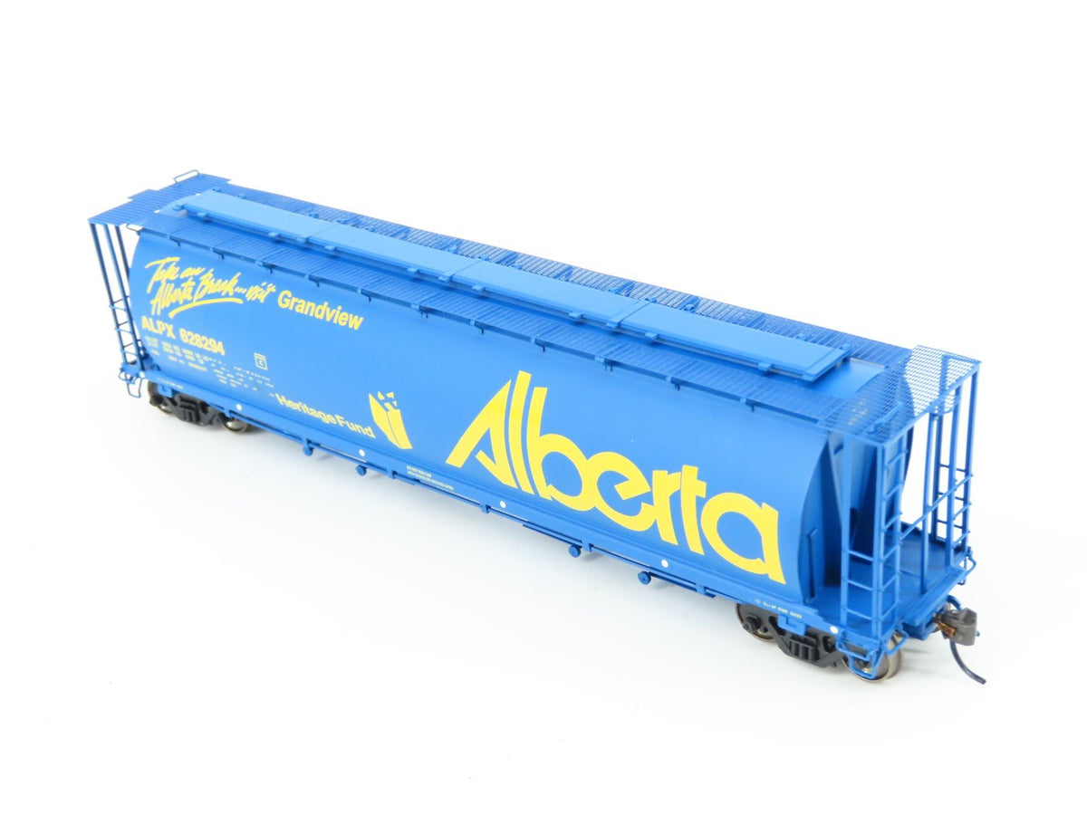 HO Scale InterMountain 45118-28 ALNX Alberta &quot;Take A Break&quot; 4-Bay Hopper #628294