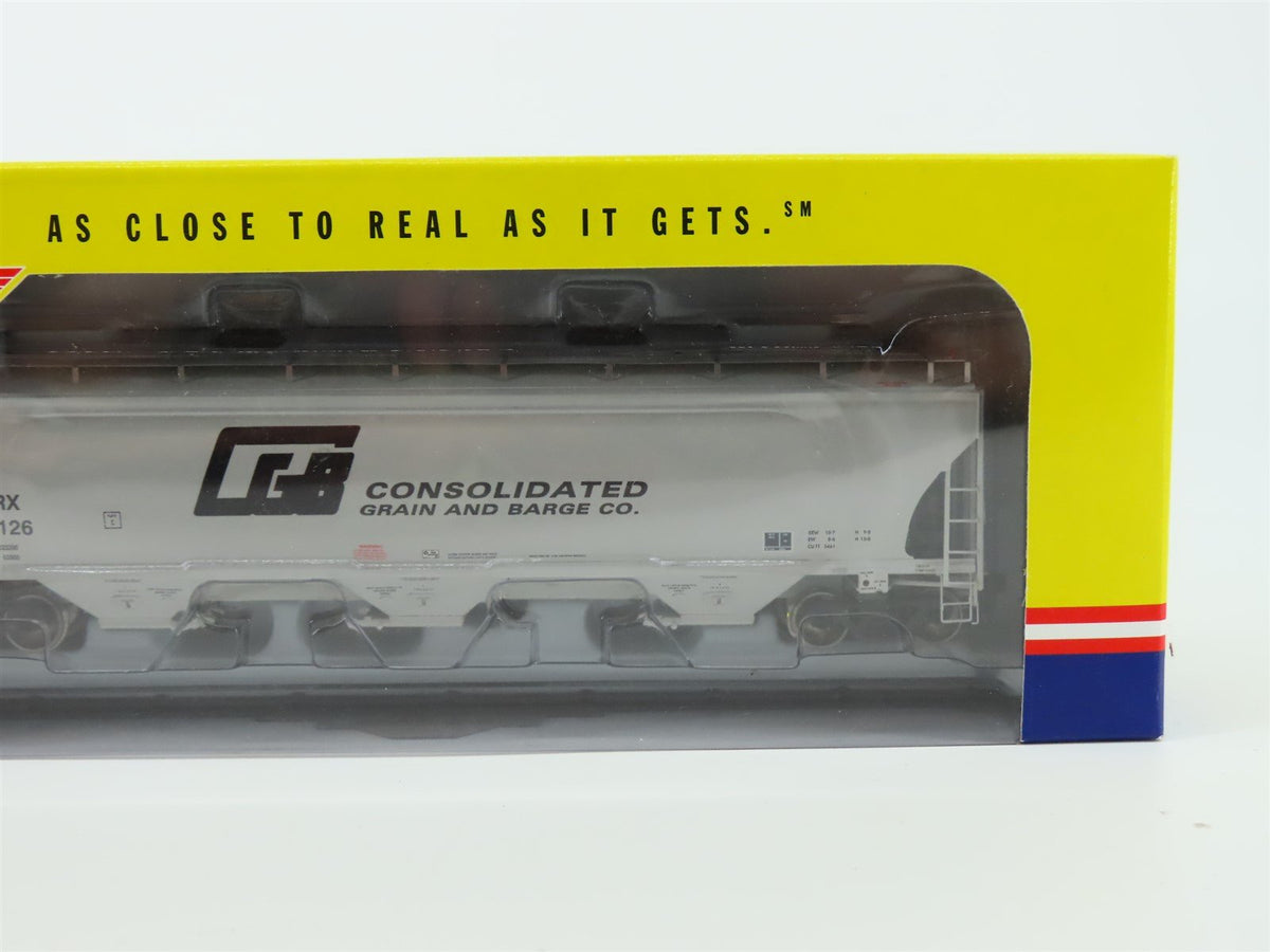 HO Athearn Genesis G4295 CGRX Consolidated Grain &amp; Barge Hopper #546126 - Sealed