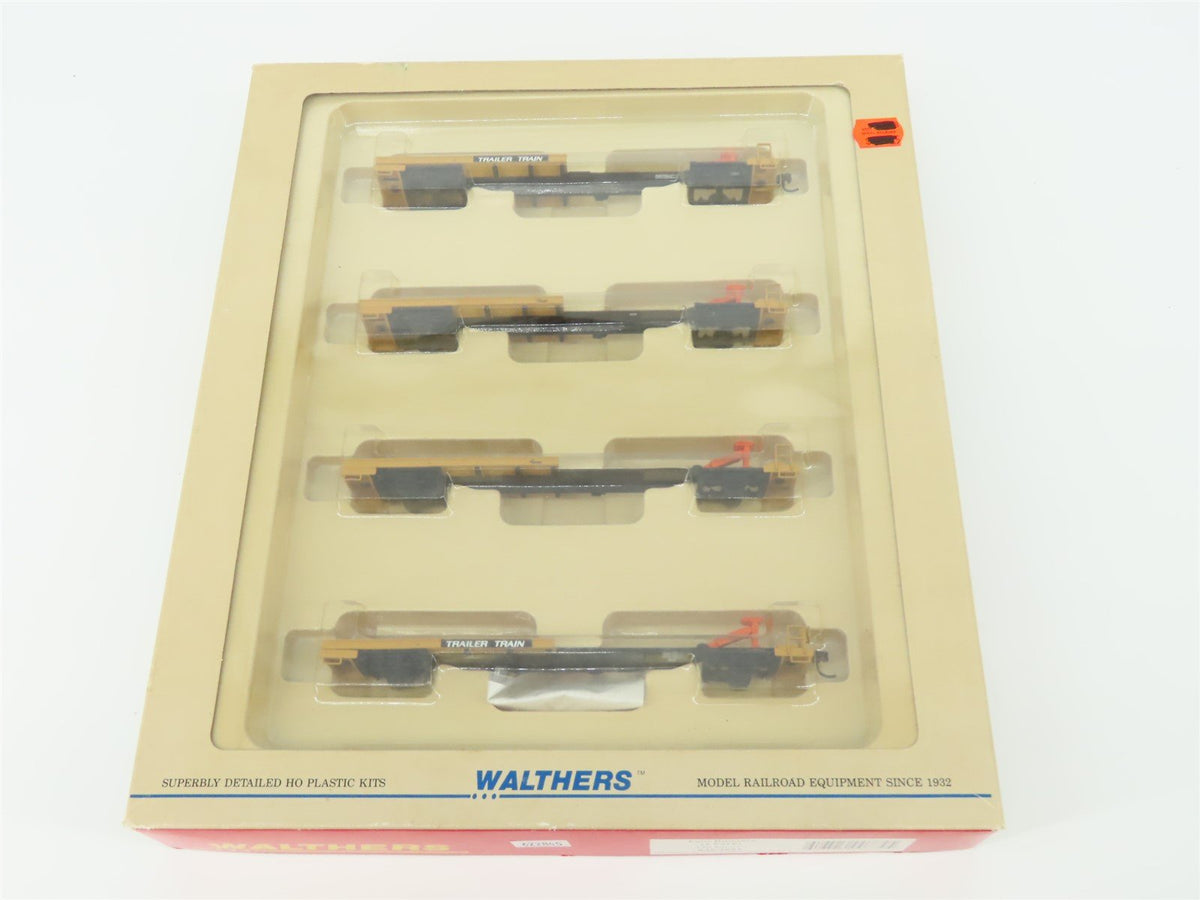 HO Scale Walthers 932-3991 TTX Trailer Train Four Runners #60015 4-Pack