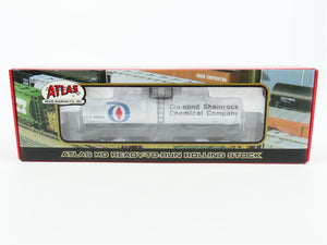 HO Scale Atlas 1554-1 ACFX Diamond Shamrock Chemical Tank Car #85558 - Sealed