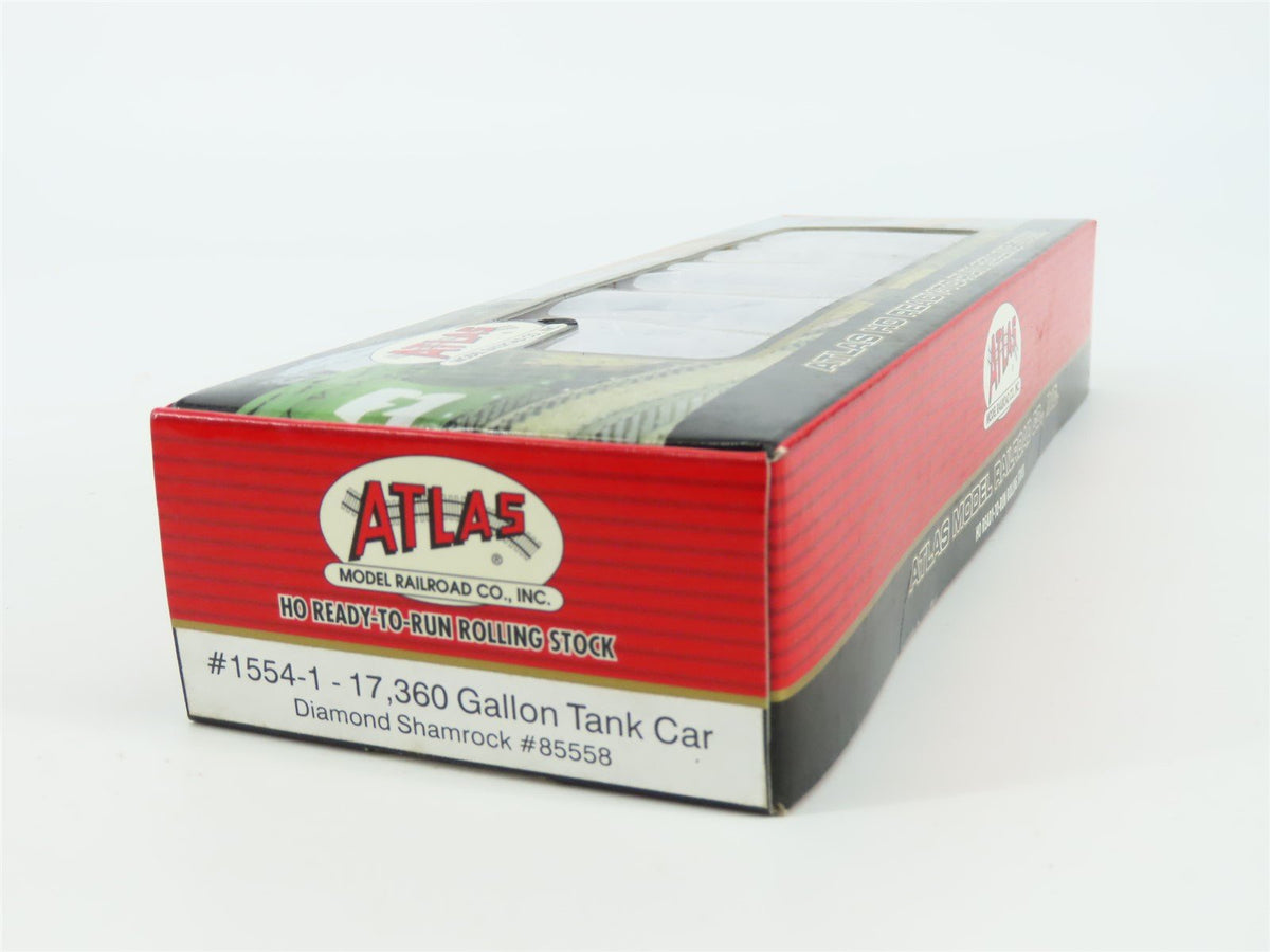 HO Scale Atlas 1554-1 ACFX Diamond Shamrock Chemical Tank Car #85558 - Sealed