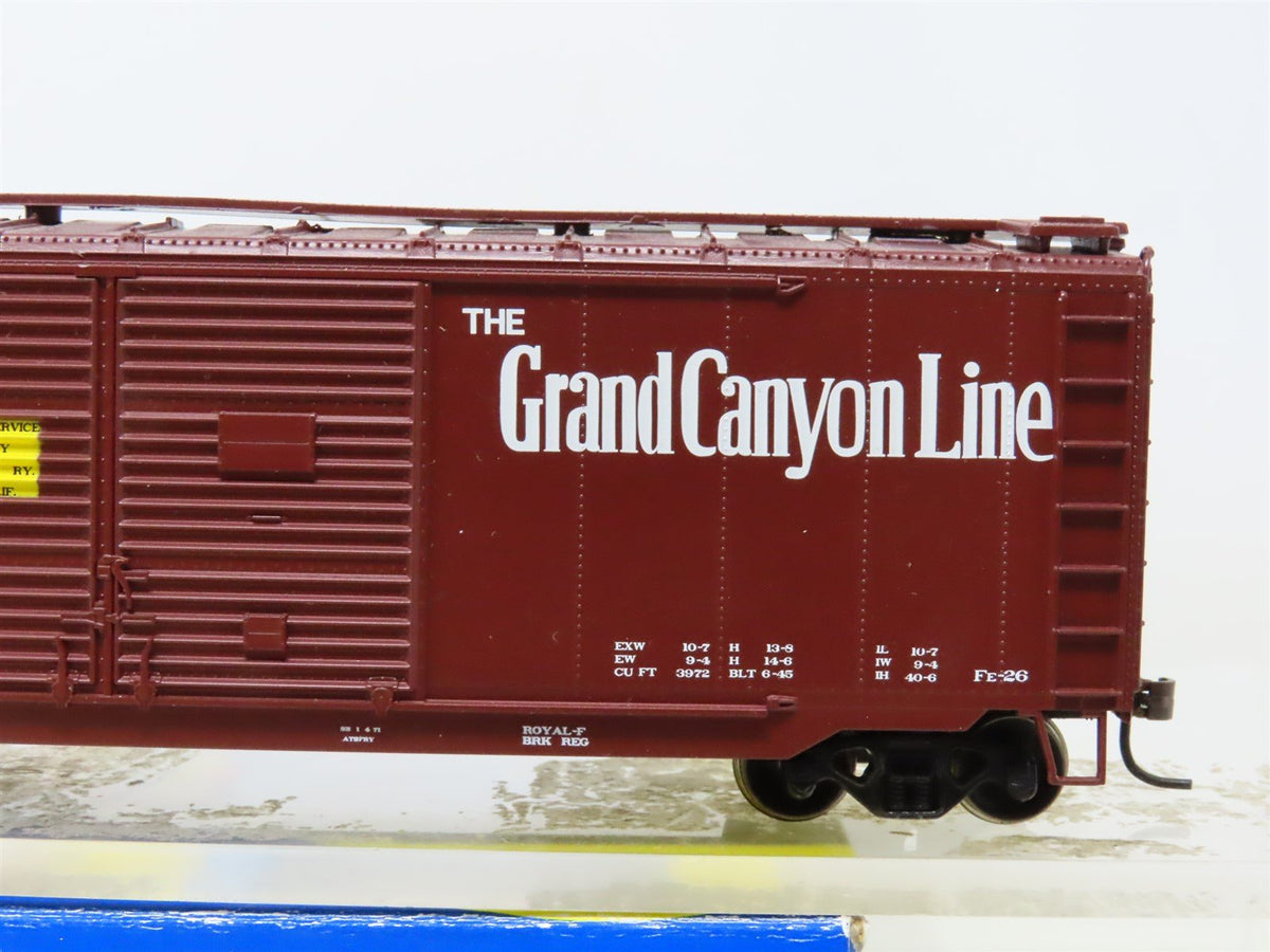 HO Scale Athearn 70895 ATSF Santa Fe &quot;Grand Canyon Line&quot; 40&#39; Boxcar #6111