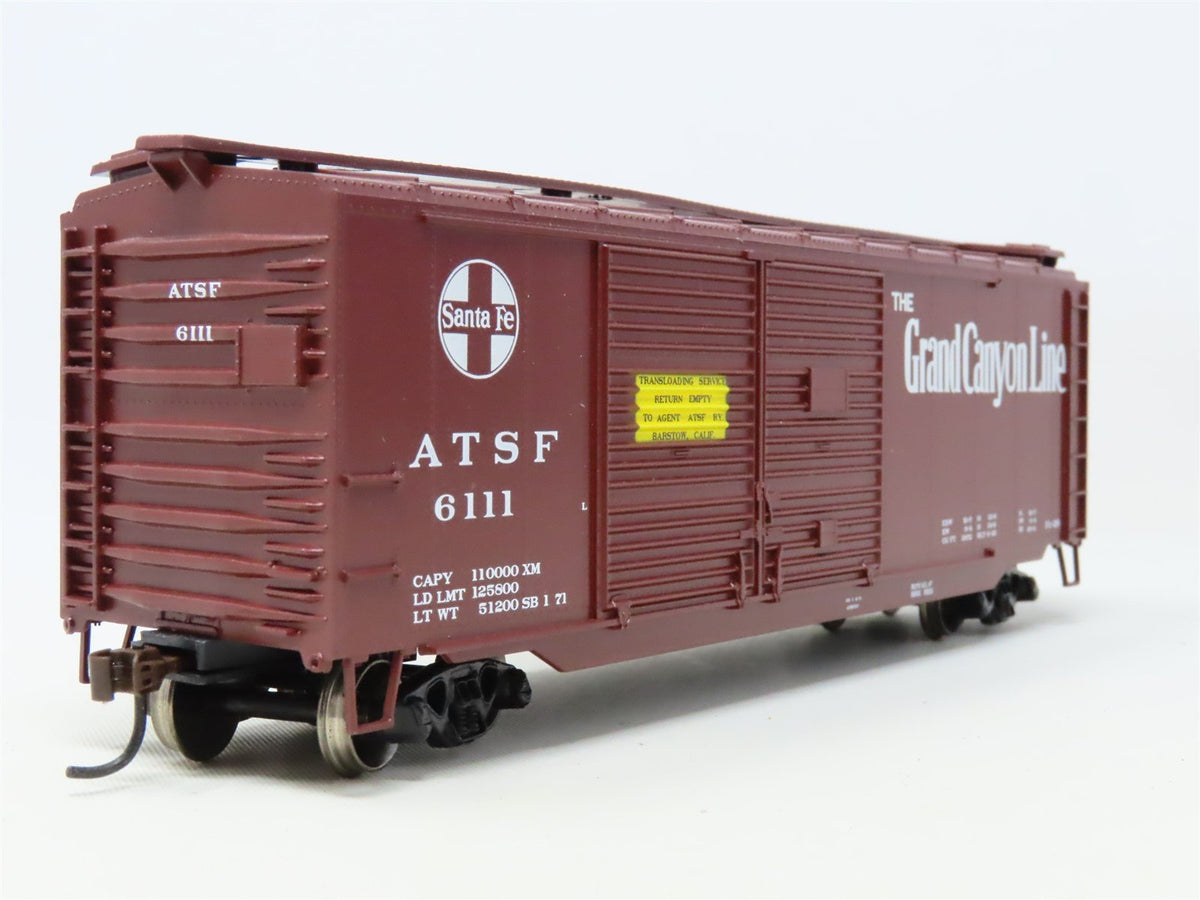 HO Scale Athearn 70895 ATSF Santa Fe &quot;Grand Canyon Line&quot; 40&#39; Boxcar #6111