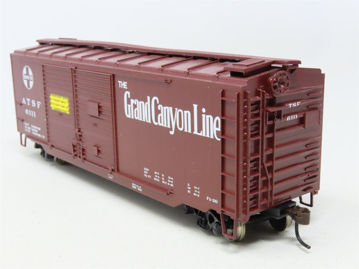 HO Scale Athearn 70895 ATSF Santa Fe &quot;Grand Canyon Line&quot; 40&#39; Boxcar #6111