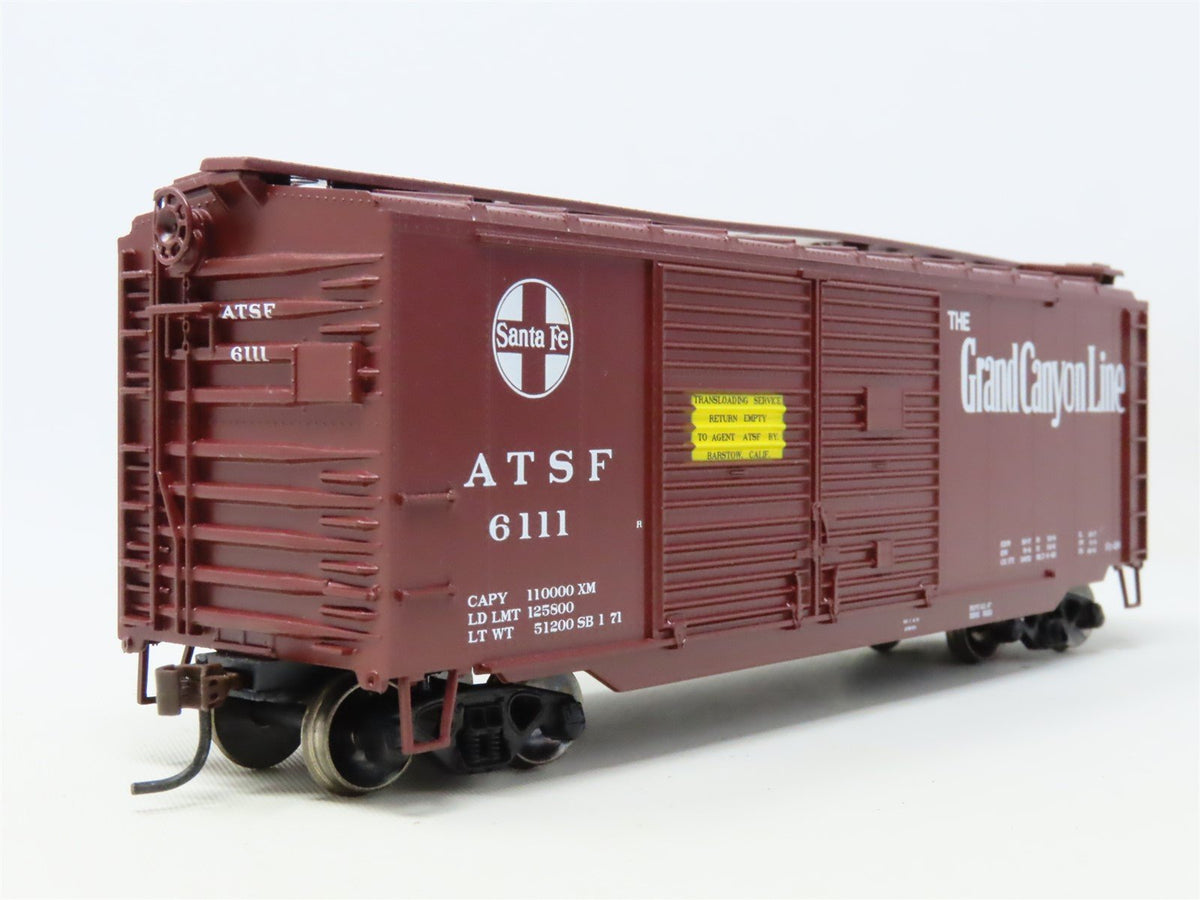 HO Scale Athearn 70895 ATSF Santa Fe &quot;Grand Canyon Line&quot; 40&#39; Boxcar #6111