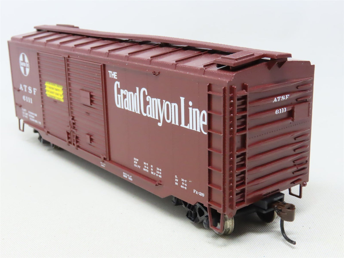 HO Scale Athearn 70895 ATSF Santa Fe &quot;Grand Canyon Line&quot; 40&#39; Boxcar #6111