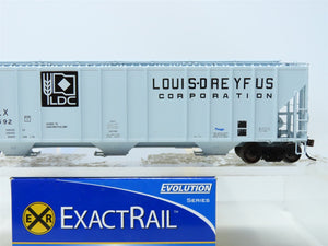 HO Scale ExactRail EE-1707-3 USLX Louis-Dreyfus Corp 3-Bay Covered Hopper #20592