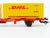 HO Scale Marklin 47705 DB-AG German Cargo Flat Car #009-3 w/DHL Containers