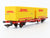 HO Scale Marklin 47705 DB-AG German Cargo Flat Car #009-3 w/DHL Containers