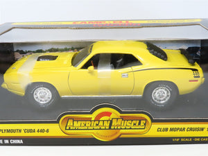 1:18 Ertl American Muscle Campbell Collectibles #29004 '70 Plymouth Cuda w/COA