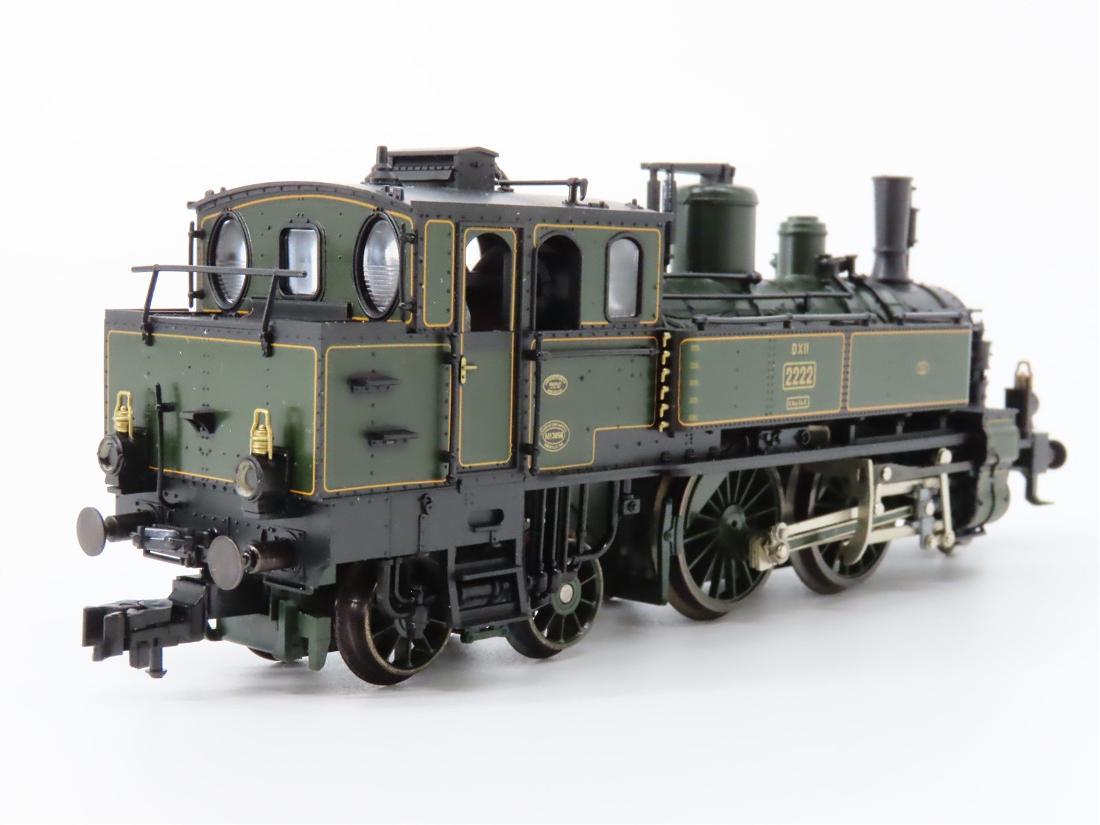 HO Trix 22704 K.Bay.Sts.B. Bavarian 2-4-4T DXII Steam Tank #2222 