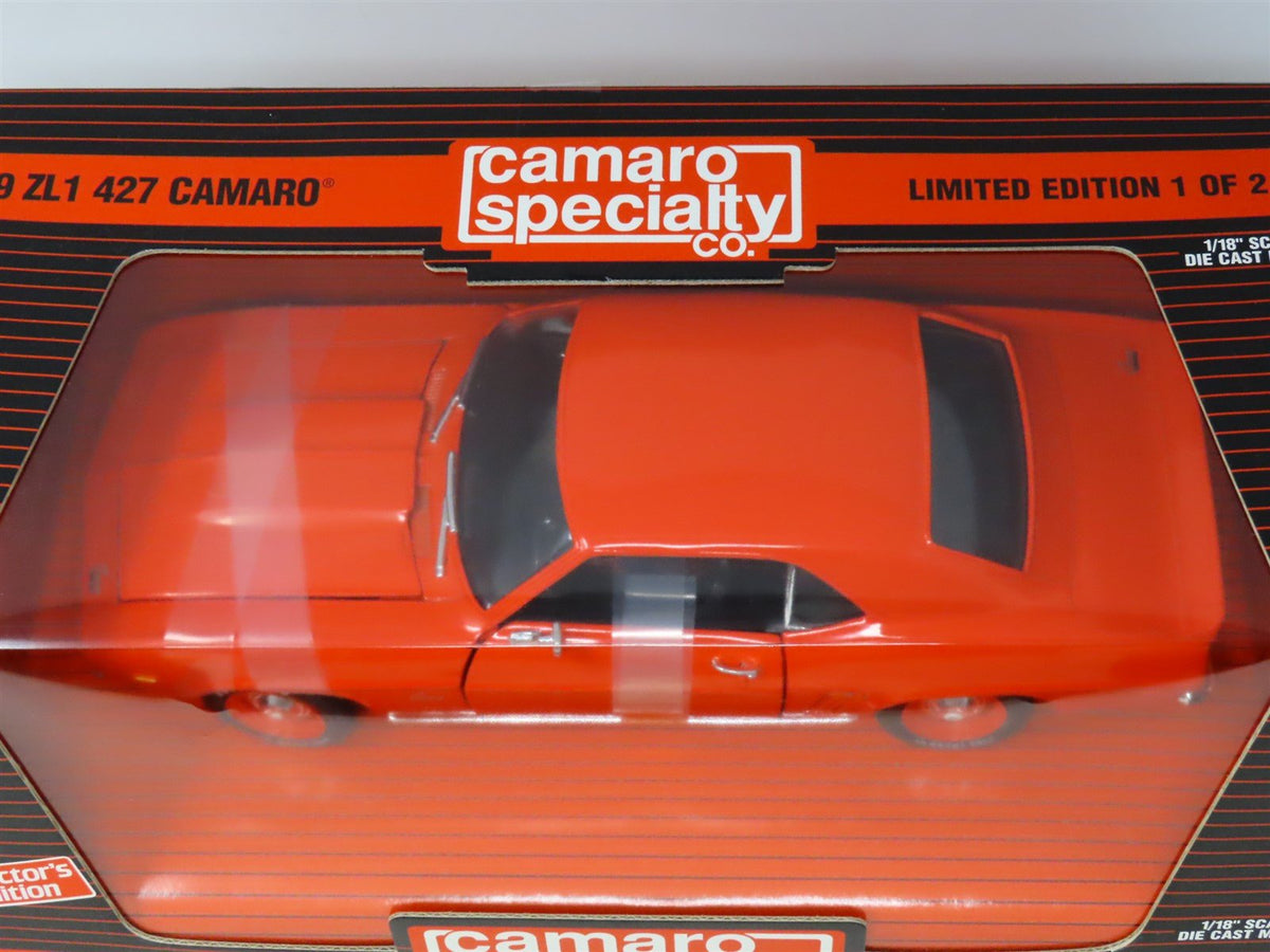 1:18 Scale Ertl SCC Camaro Specialty Co. #29020 Diecast 1969 ZL1 427 Camaro