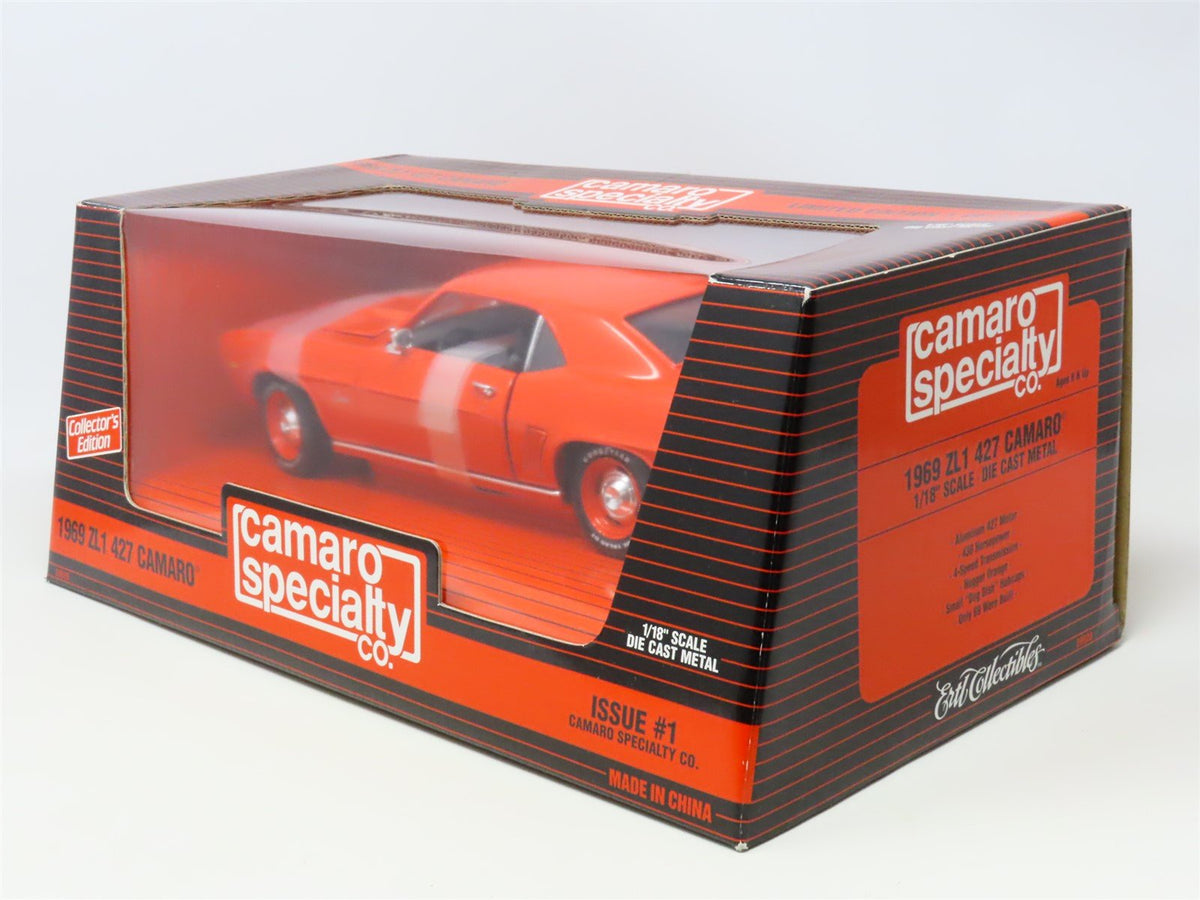 1:18 Scale Ertl SCC Camaro Specialty Co. #29020 Diecast 1969 ZL1 427 Camaro