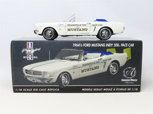 1:18 Scale RC2 Ertl American Muscle #33874 1964½ Ford Mustang Indy 500 Pace Car