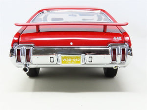 1:18 Exact Detail Replicas #309B Die-Cast Red 1970 Oldsmobile 4-4-2 W-30 w/ COA