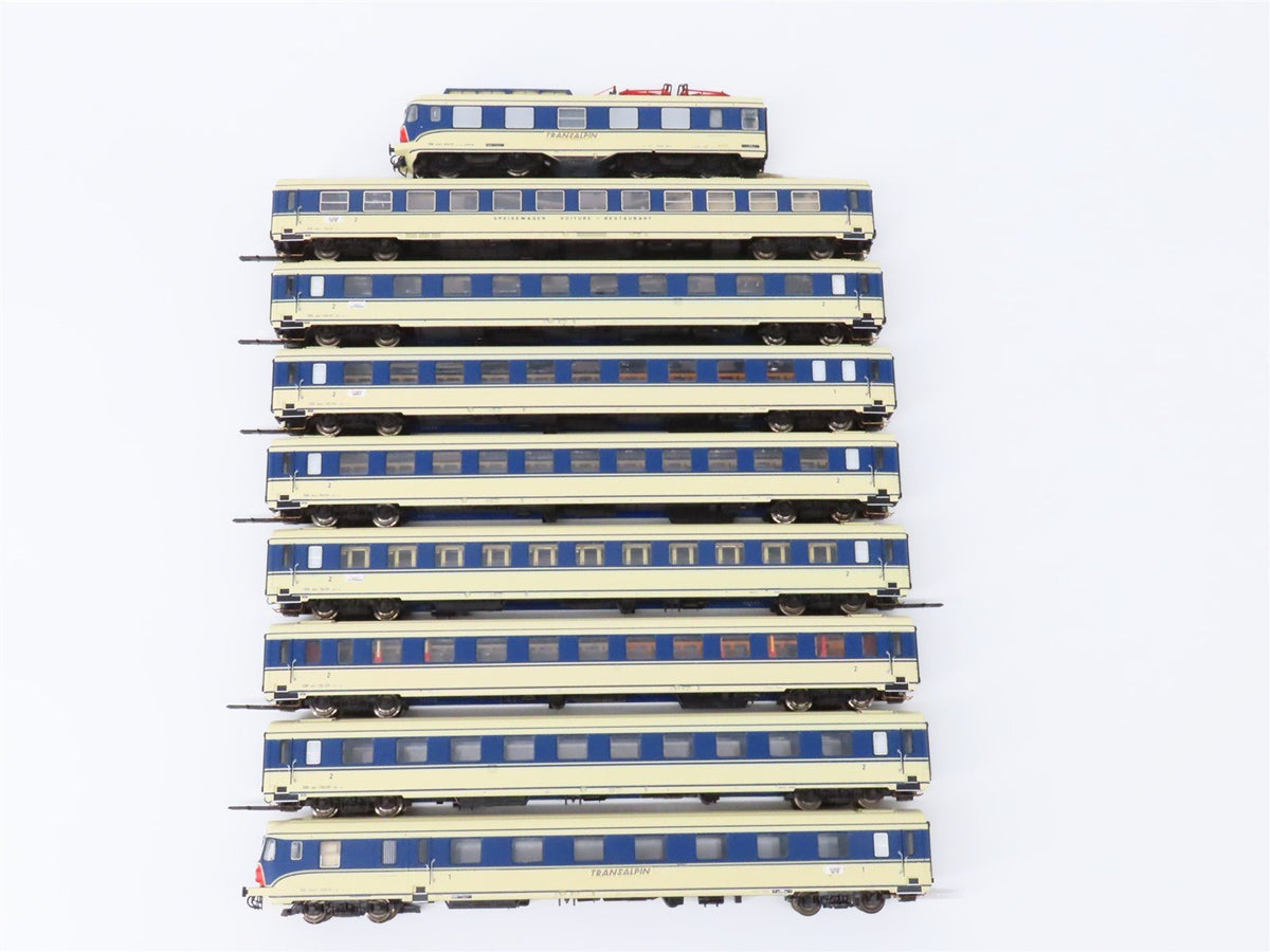 HO Roco 43053/43054/43056 OBB Transalpin Class 4010 Electric 9-Unit Train Set