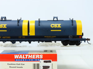 HO Scale Walthers 932-3822 CSXT Cushion Coil Car #497293