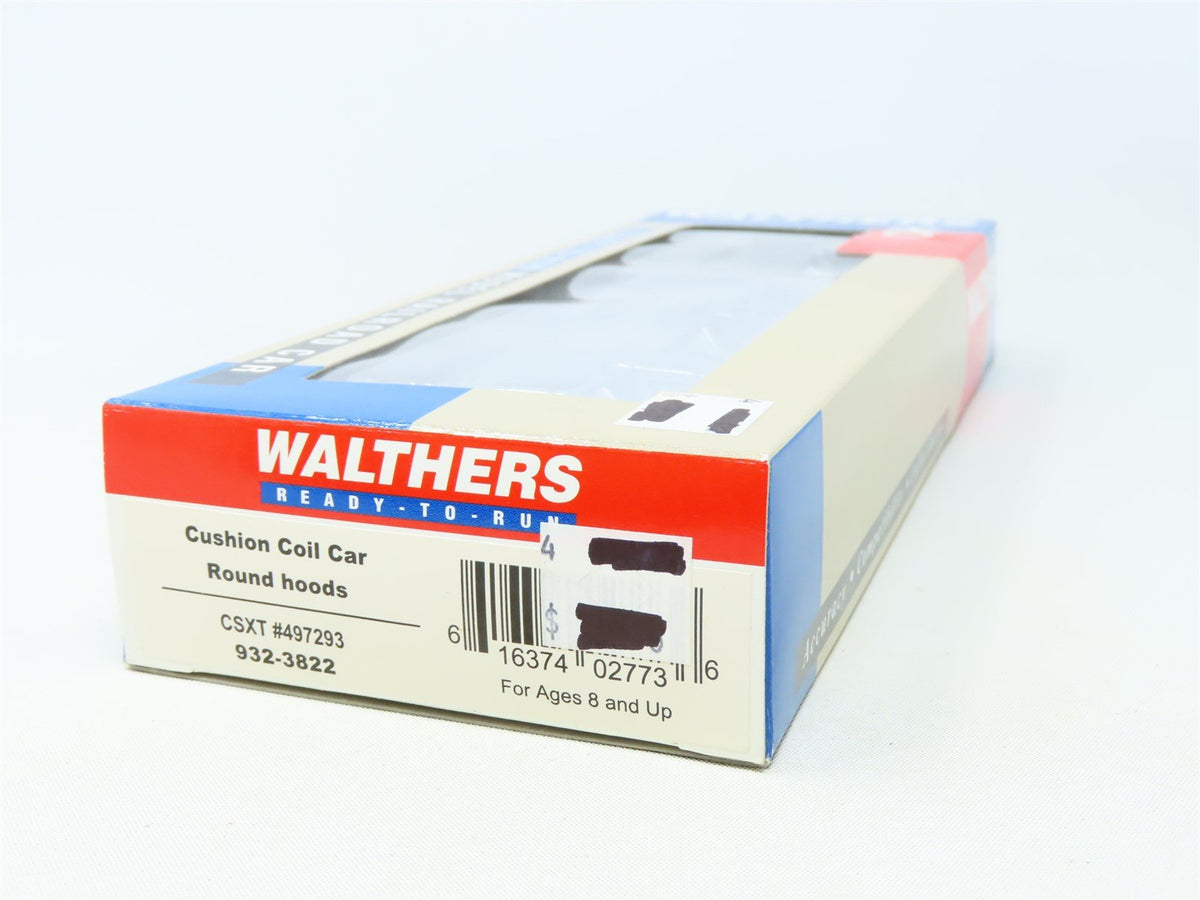 HO Scale Walthers 932-3822 CSXT Cushion Coil Car #497293