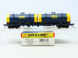 HO Scale Walthers Gold Line 932-3834 CSXT Cushion Coil Car #497080